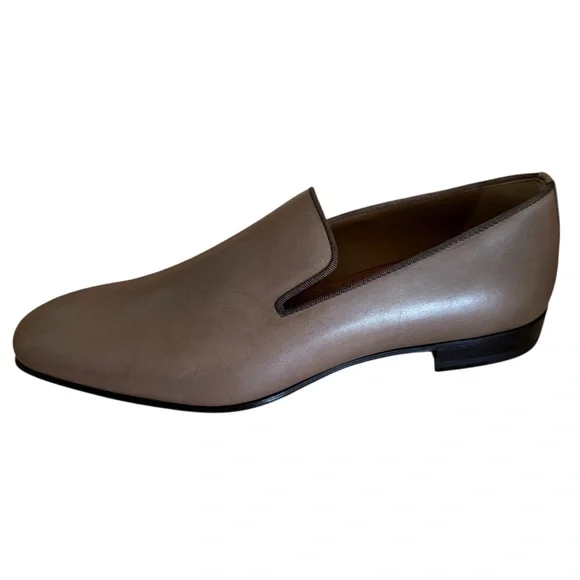 Christian Louboutin Dandelion Loafer Leather Brown Roca Sz. 41